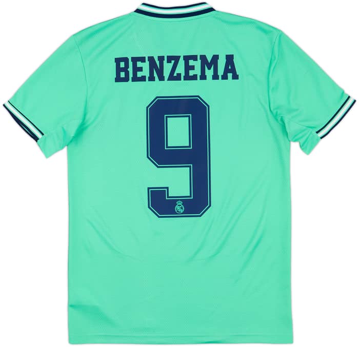 2019-20 Real Madrid Third Shirt Benzema #9 - 9/10 - (S)