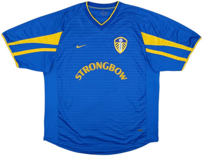 2001-03 Leeds United Away Shirt Radebe #5 - 8/10 - (XL)