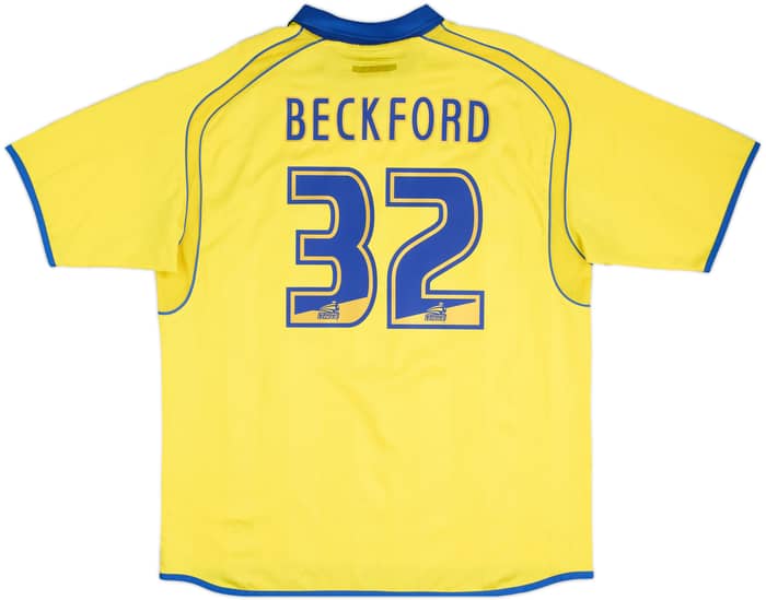 2006-07 Leeds United Away Shirt Beckford #32 - 7/10 - (XXL)