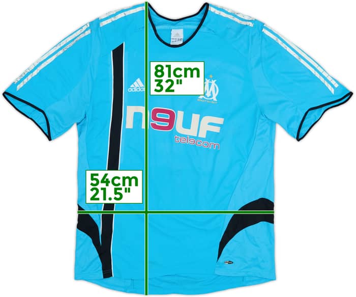 2005-06 Olympique Marseille Away Shirt - 4/10 - (XL)
