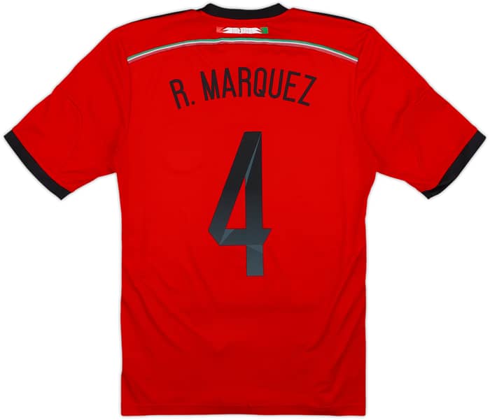 2014-15 Mexico Away Shirt R.Marquez #4 - 6/10 - (S)