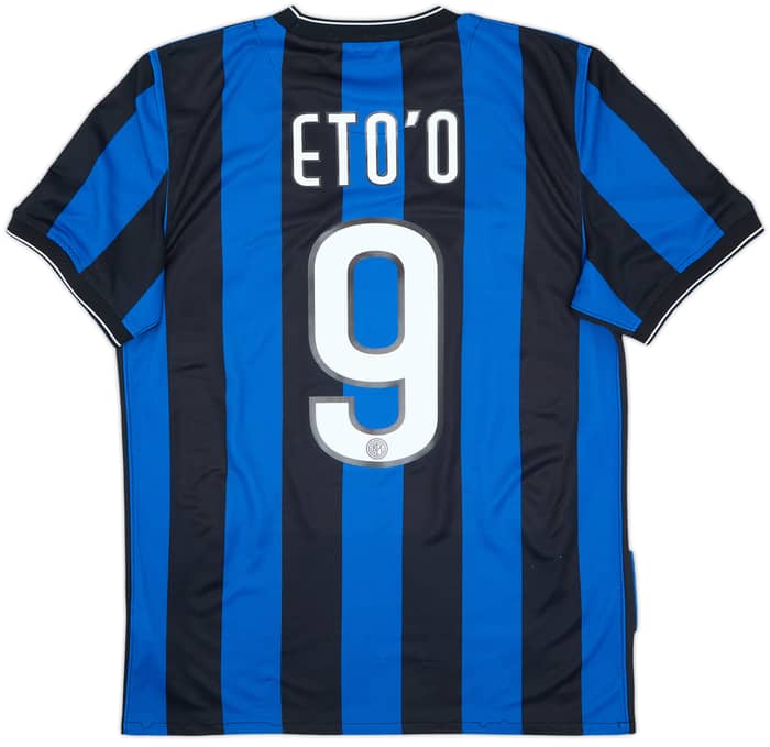 Maillot domicile Inter Milan 2009-10 Eto'o #9 - 8/10 - (M)