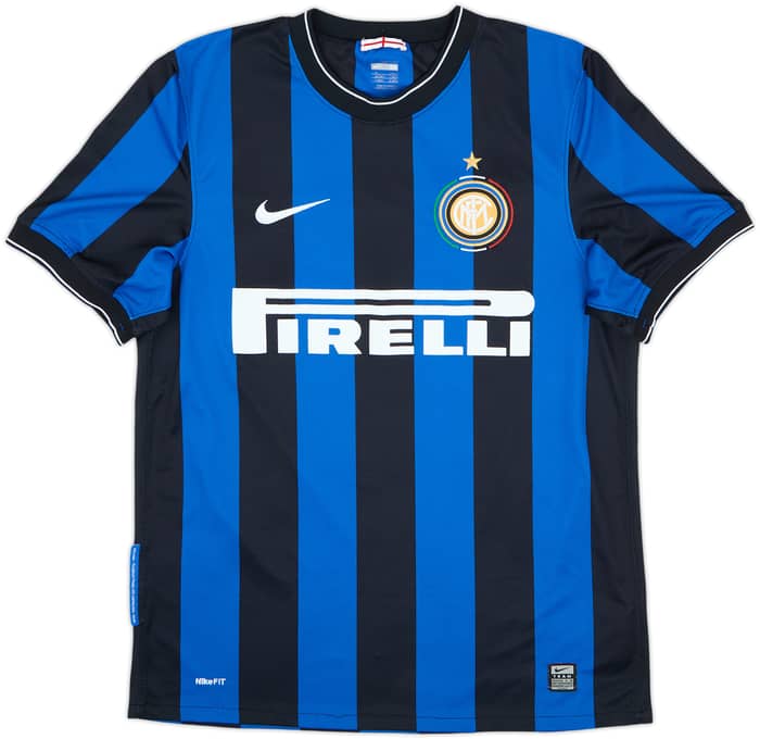 Maillot domicile Inter Milan 2009-10 Eto'o #9 - 8/10 - (M)