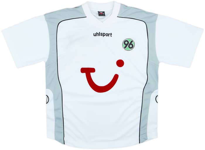 2004-05 Hannover 96 Signed Away Shirt De Guzman #22 - 5/10 - (L)