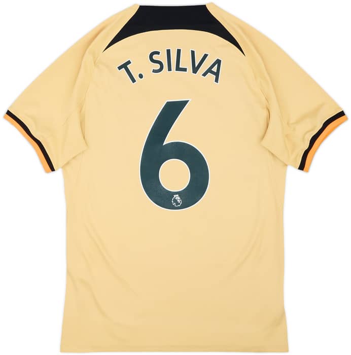 2022-23 Chelsea Third Shirt T.Silva #6 - 8/10 - (S)