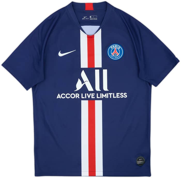 2019-20 París Saint-Germain Local Camiseta Mbappe #7 - 6/10 - (M)