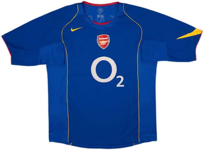 2004-06 Arsenal Away Shirt Henry #14 - 8/10 - (L)