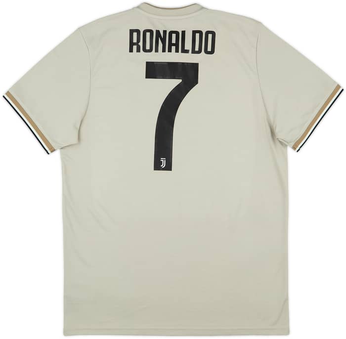 2018-19 Juventus Away Shirt Ronaldo #7 - 8/10 - (L)
