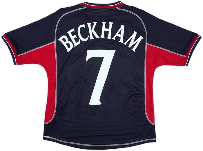 2000-01 Manchester United Third Shirt Beckham #7 - 8/10 - (XS)