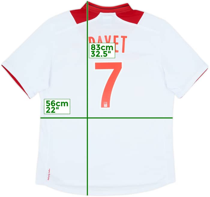 2012-13 Lille Away Shirt Payet #7 - 9/10 - (XL)