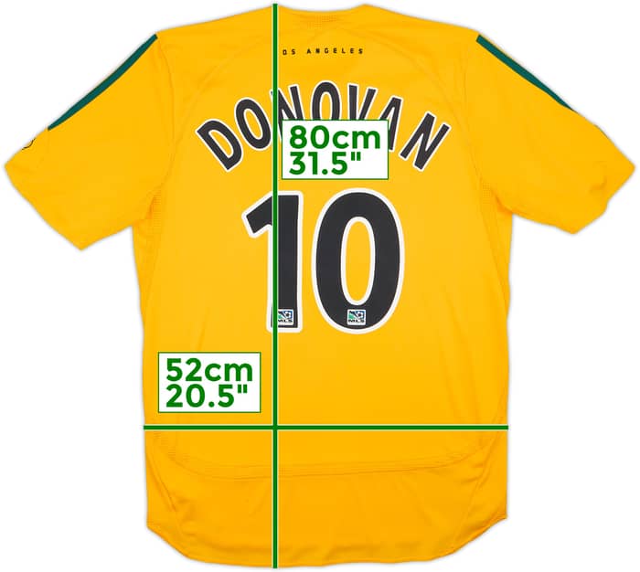 2006 LA Galaxy Home Shirt Donovan #10 - 6/10 - (M)
