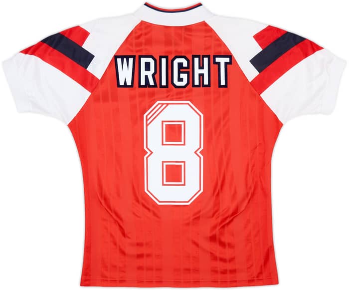 1992-94 Arsenal Home Shirt Wright #8 - 6/10 - (S)