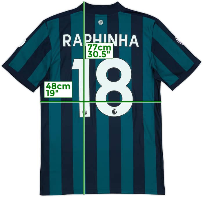 2020-21 Leeds United Away Shirt Raphinha #18 - 9/10 - (S)
