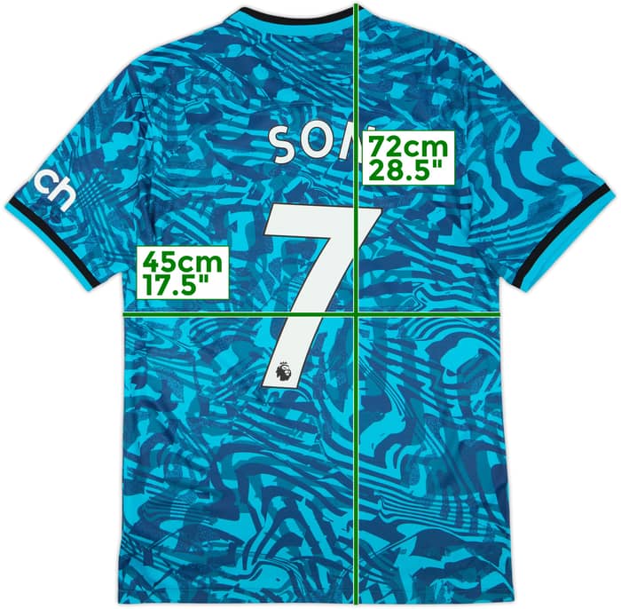 2022-23 Tottenham Third Shirt Son #7 - 10/10 - (S)