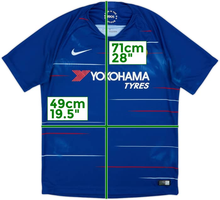 2018-19 Chelsea Home Shirt - 4/10 - (M)