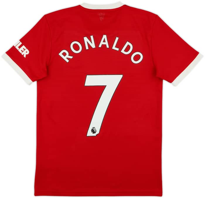 2021-22 Manchester United Home Shirt Ronaldo #7 - 6/10 - (S)