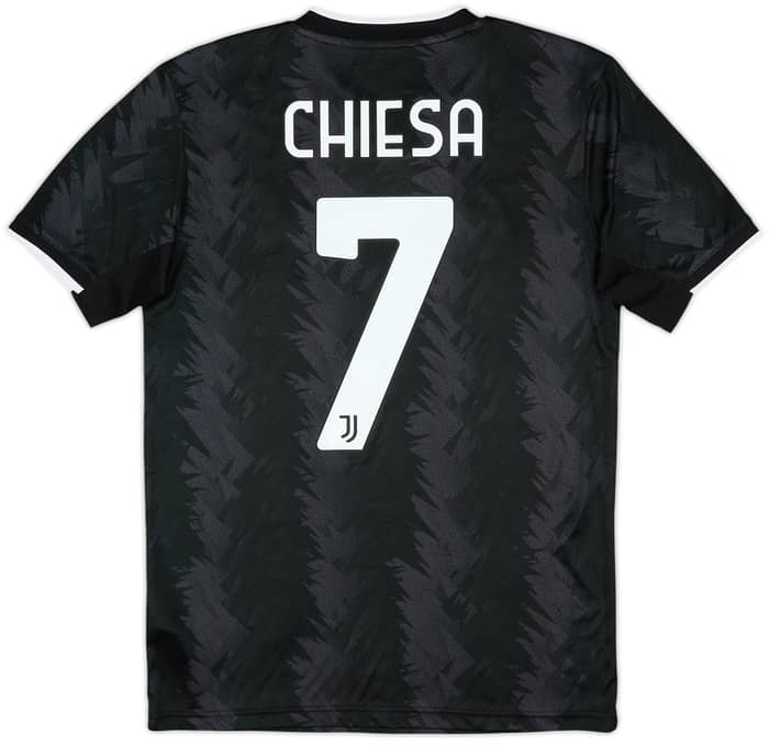 2022-23 Juventus Away Shirt Chiesa #7 - 8/10 - (S)