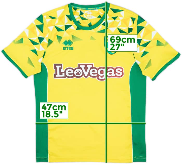 Camiseta de local del Norwich 2018-19 #3 - 9/10 - (M)