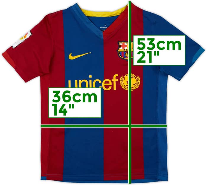 2006-07 Barcelona Home Shirt - 8/10 - (6-8 Years)