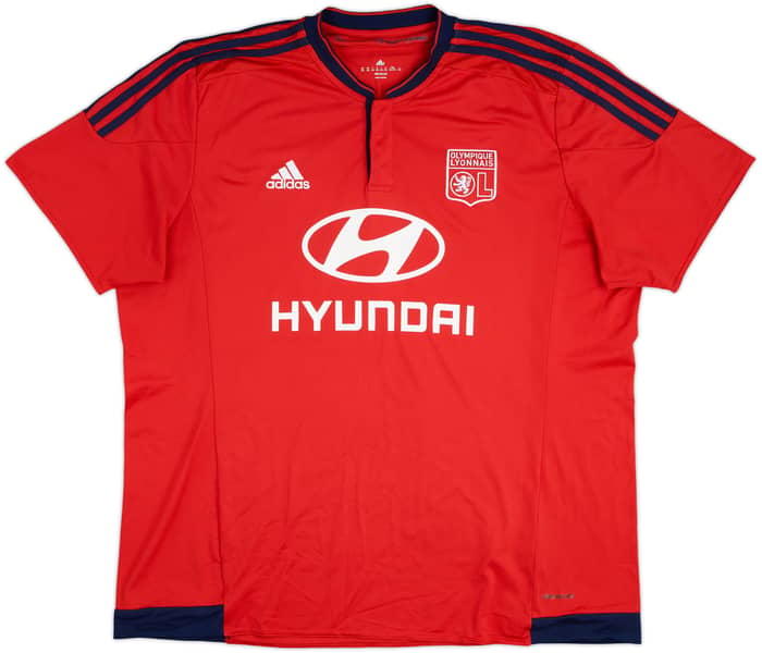 2015-16 Lyon Away Shirt Le Sommer #9 - 7/10 - (XXL)