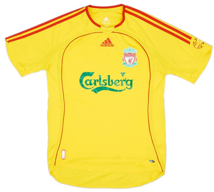 2006-07 Liverpool Away Shirt Gerrard #8 - 9/10 - (S)