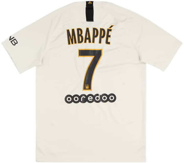 2018-19 Paris Saint-Germain Away Shirt Mbappe #7 - 7/10 - (M)