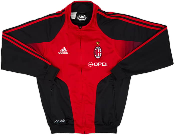 2004-05 AC Milan adidas Track Jacket - 8/10 - (S)