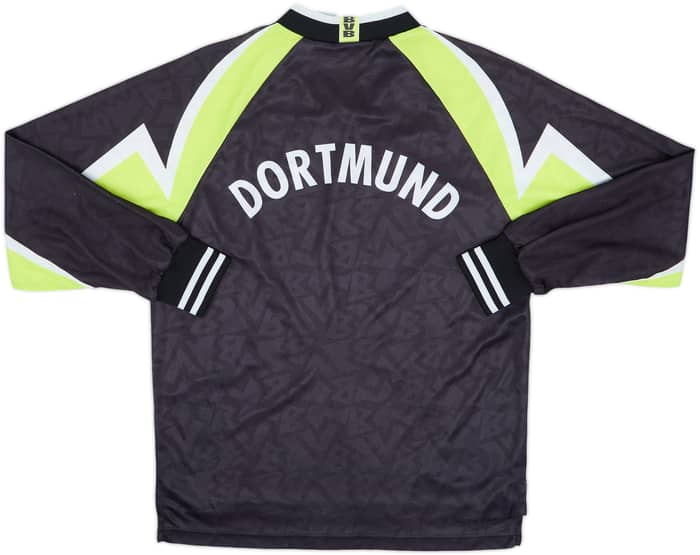 1995-96 Borussia Dortmund Away L/S Shirt - 8/10 - (S)