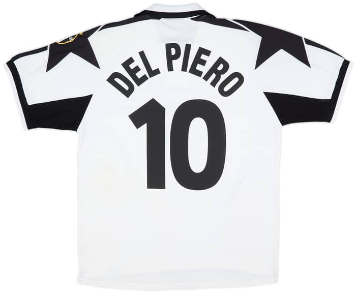 1999-00 Juventus Away Shirt Del Piero #10 - 7/10 - (L)