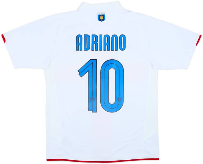2007-08 Inter Milan Centenary Away Shirt Adriano #10 - 7/10 - (M)