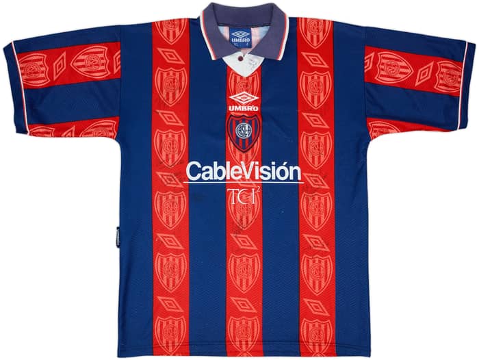 1996 San Lorenzo Signed Home Shirt - 8/10 - (XL)
