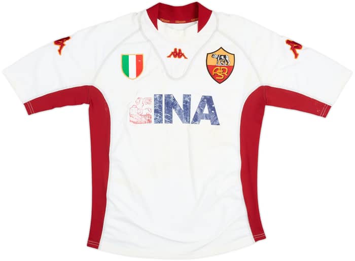 Camiseta de visitante del Roma 2001-02 Totti #10 - 4/10 - (M)