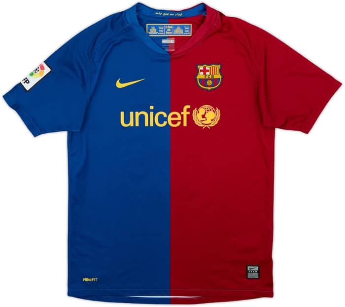 2008-09 Barcelona Home Shirt Messi #10 - 4/10 - (12-13 Years)