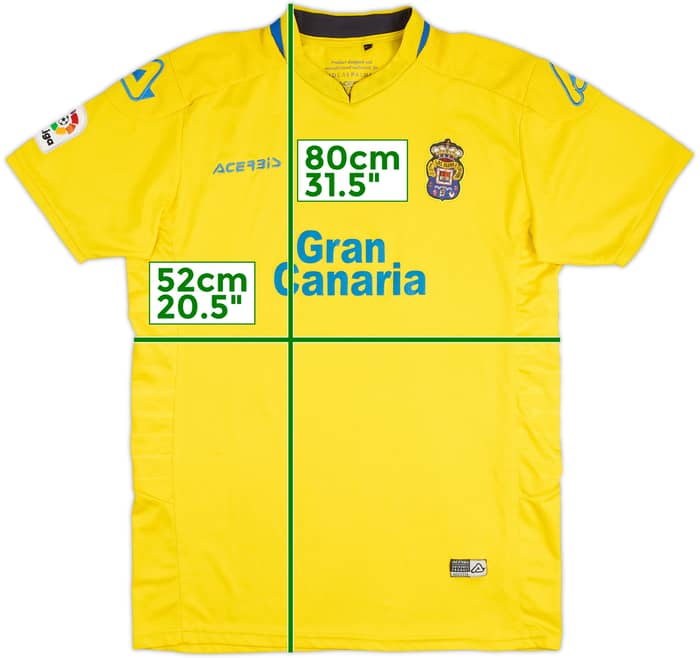 2017-18 Las Palmas Home Shirt - 7/10 - (L)