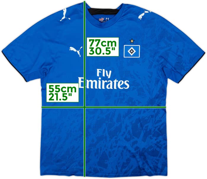 Camiseta de visitante del Hamburg 2006-07 - 5/10 - (XL)