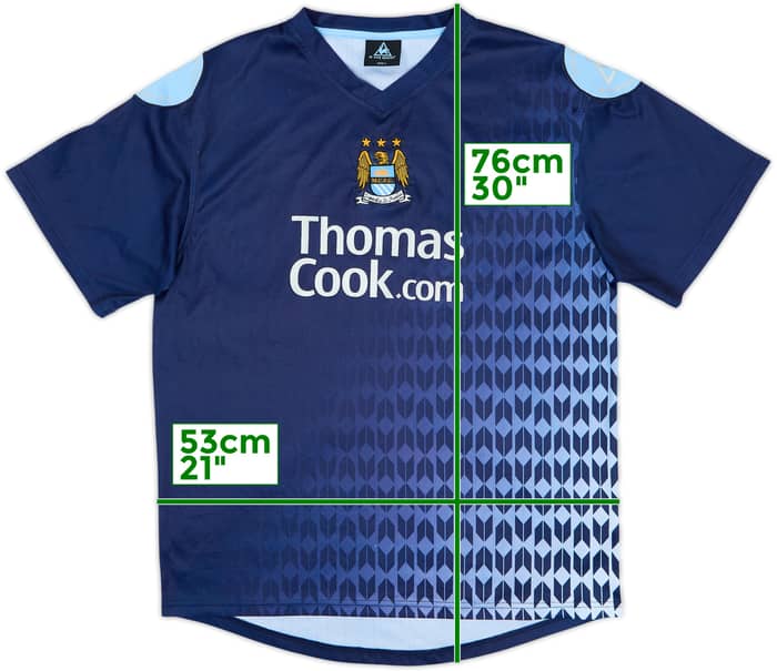 2007-08 Manchester City Le Coq Sportif Training Shirt - 6/10 - (L)