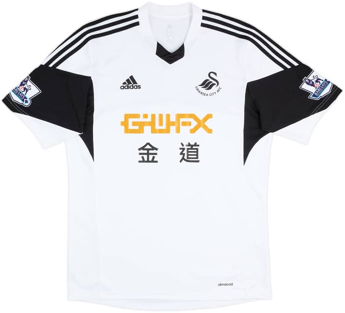 2013-14 Swansea Home Shirt Wilfried #10 - 7/10 - (L)