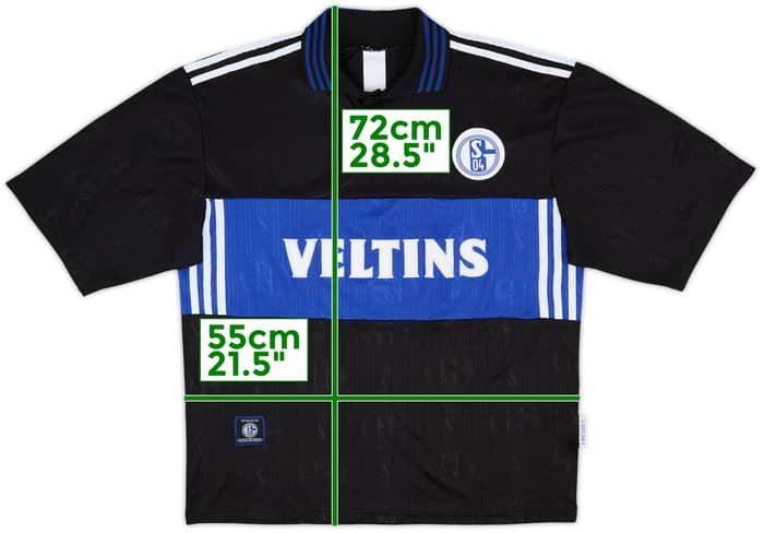 1997-98 Schalke Away Shirt - 8/10 - (L)