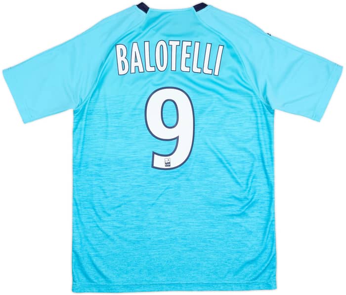 2018-19 Olympique Marseille Third Shirt Balotelli #9 - 8/10 - (M)