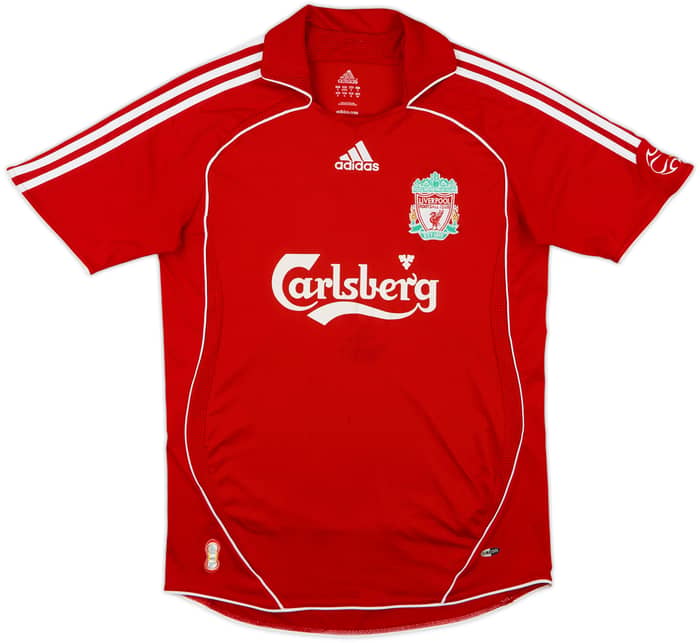 2006-08 Liverpool Camiseta Local - 5/10 - (S)