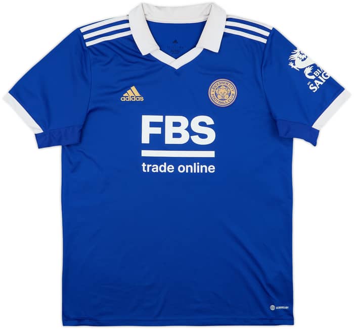 2022-23 Leicester Home Shirt Faes #3 - 6/10 - (L)