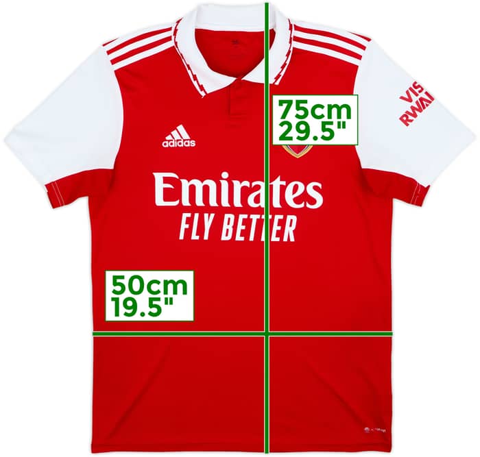 2022-23 Arsenal Home Shirt - 4/10 - (M)