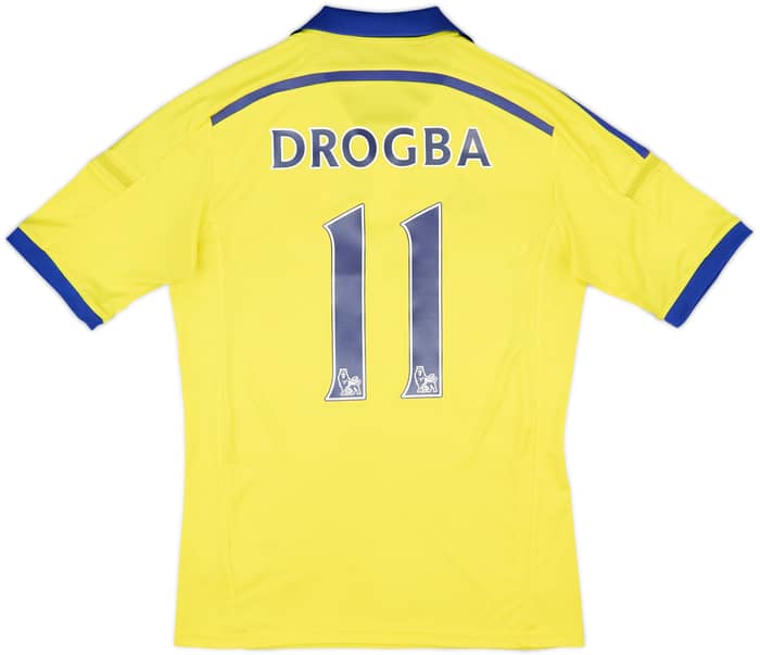 Camiseta de visitante del Chelsea 2014-15 Drogba #11 - 6/10 - (S)