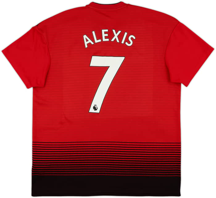 2018-19 Manchester United Home Shirt Alexis #7 - 8/10 - (XL)