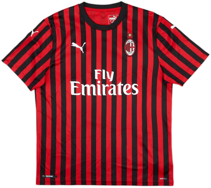2019-20 AC Milan Home Shirt Ibrahinovic #21 - 7/10 - (L)