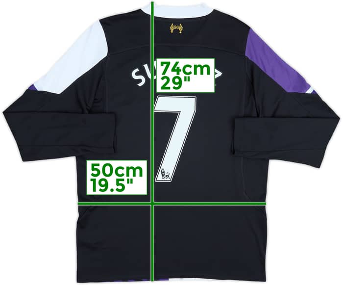 2013-14 Liverpool Third L/S Shirt Suarez #7 - 6/10 - (M)