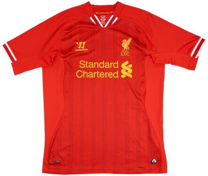 2013-14 Liverpool Home Shirt Gerrard #8 - 5/10 - (L)