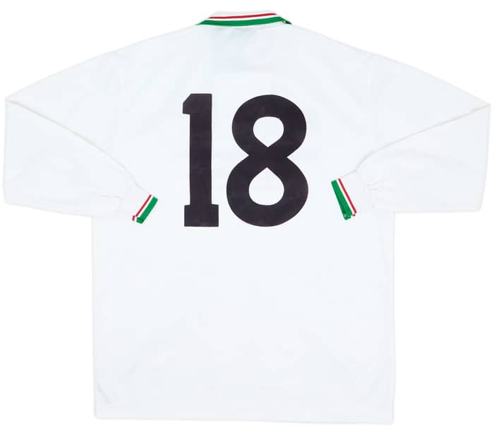 1996-97 Ternana Away L/S Shirt #18 - 5/10 - (L)