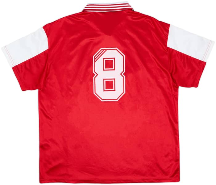 1996-98 Bayer Leverkusen Match Issue Home Shirt #8