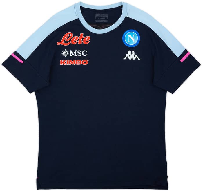 2020-21 Napoli Kappa Cotton Shirt - 8/10 - (XL)